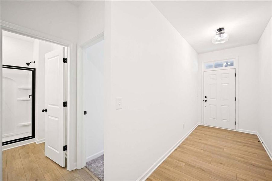Spacious, unfurnished interior of a new home in Creekside, Dawsonville (Image 47). Spacious, unfurnished interior of a new home in Creekside, Dawsonville (Image 47).