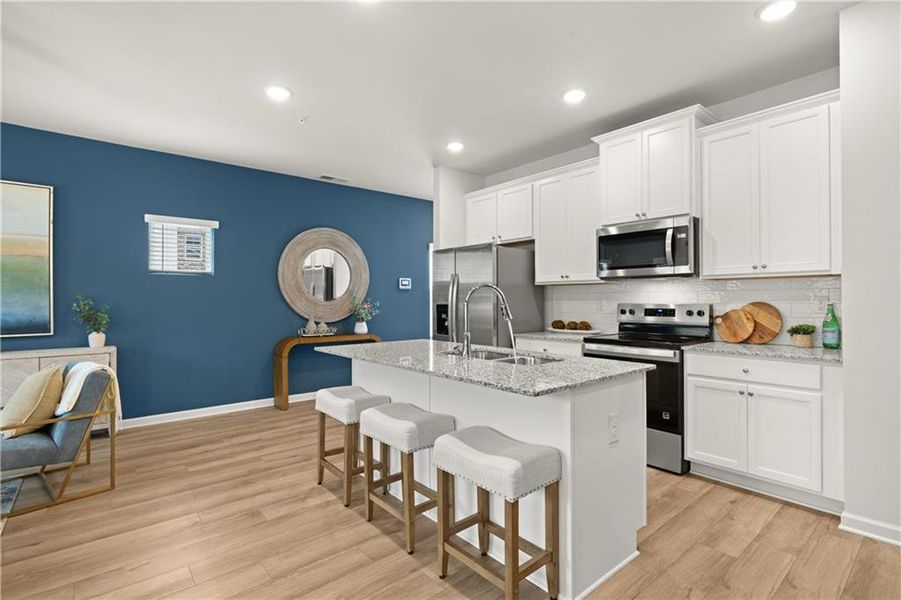 Furnished interior view inside a new home in Union Village, McDonough (Image 25).