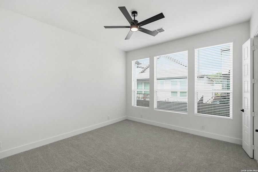 Spacious, unfurnished interior of a new home in Centero at Stone Oak, San Antonio (Image 34). Spacious, unfurnished interior of a new home in Centero at Stone Oak, San Antonio (Image 34).