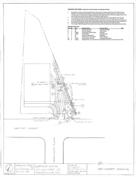 Driveway plan