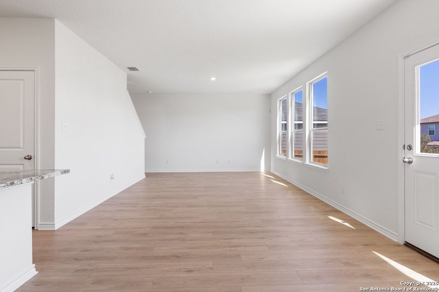 Spacious, unfurnished interior of a new home in Knox Ridge, Converse (Image 8). Spacious, unfurnished interior of a new home in Knox Ridge, Converse (Image 8).
