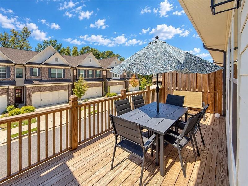 Exterior details and patio area of a home in , Lawrenceville (Image 3).