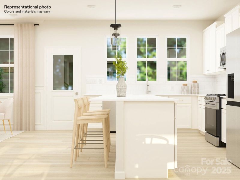Furnished interior view inside a new home in Village of Waxhaw, Waxhaw (Image 12).