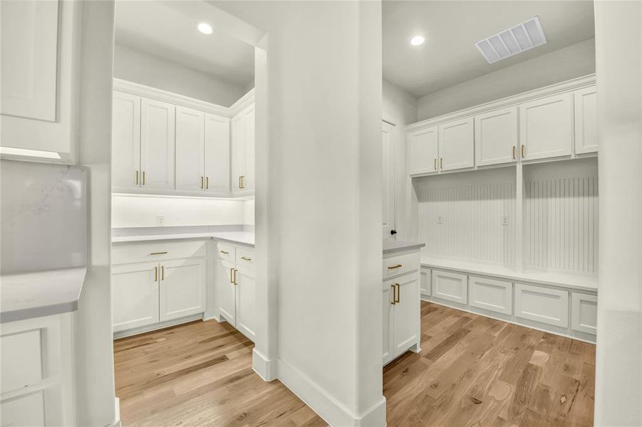 Furnished interior view inside a new home in , Aledo (Image 13).