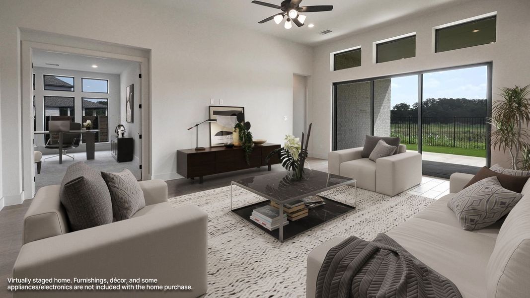 Furnished interior view inside a new home in Juniper Springs, Lockhart (Image 6).