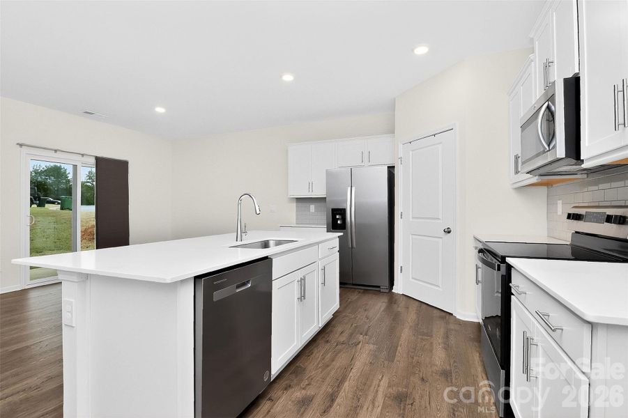 Furnished interior view inside a new home in Fergus Crossing, York (Image 8).