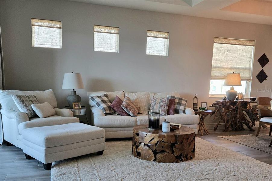 Furnished interior view inside a new home in , Bradenton (Image 13). Furnished interior view inside a new home in , Bradenton (Image 13).