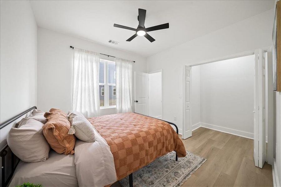 Furnished interior view inside a new home in , Atlanta (Image 9).