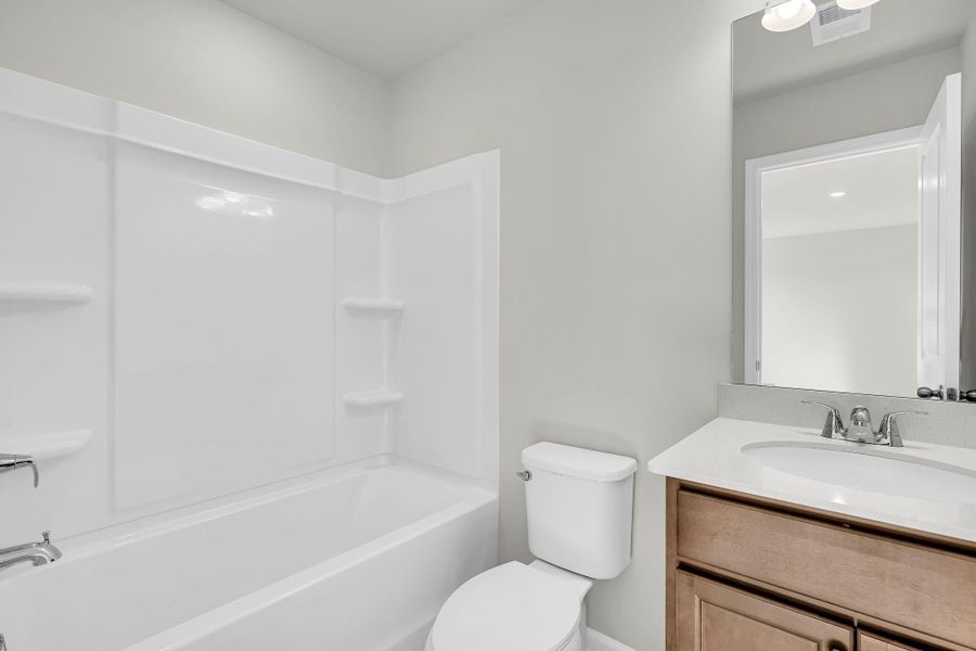 Furnished interior view inside a new home in Lakeview Commons, Goose Creek (Image 10).