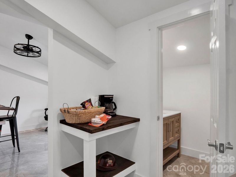 Furnished interior view inside a new home in , Clover (Image 13).
