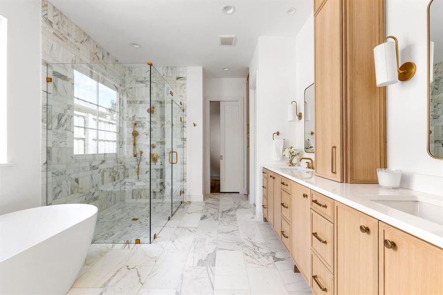 Furnished interior view inside a new home in , Dallas (Image 24). Furnished interior view inside a new home in , Dallas (Image 24).