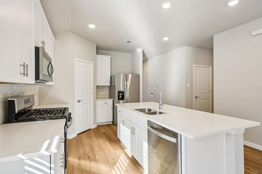 Furnished interior view inside a new home in , McKinney (Image 10).