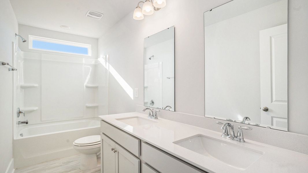Furnished interior view inside a new home in Shell Pointe, Gilbert (Image 11).