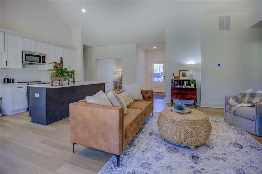 Furnished interior view inside a new home in , Covington (Image 14).
