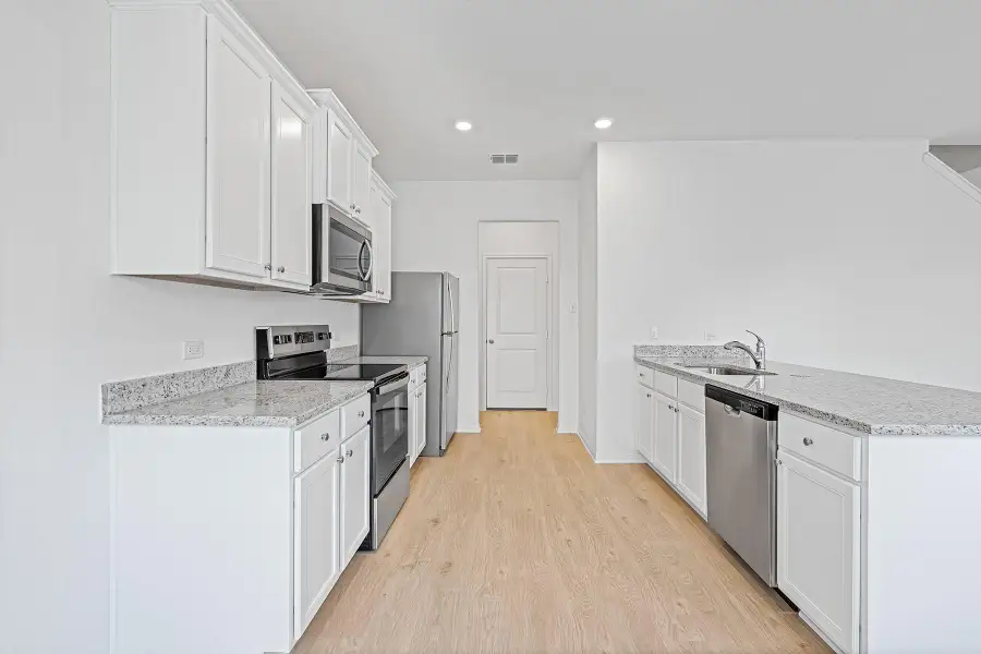 Furnished interior view inside a new home in , Elgin (Image 1).
