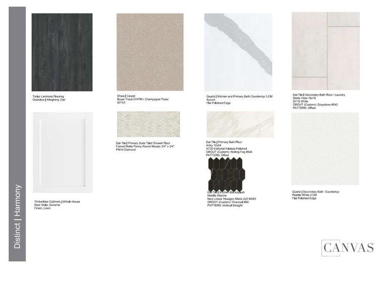 Design Selections. Model home wall color and wallpaper may differ from photo.