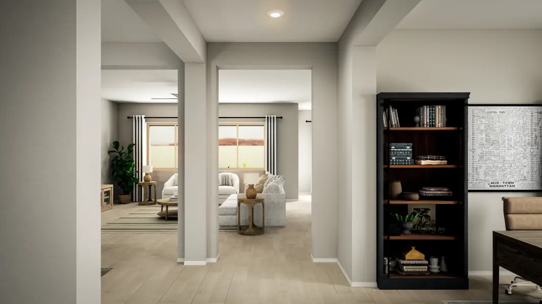 Furnished interior view inside a new home in Whispering Hills, Laveen (Image 8).