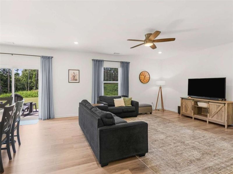 Furnished interior view inside a new home in Timber Ridge, Douglasville (Image 6).