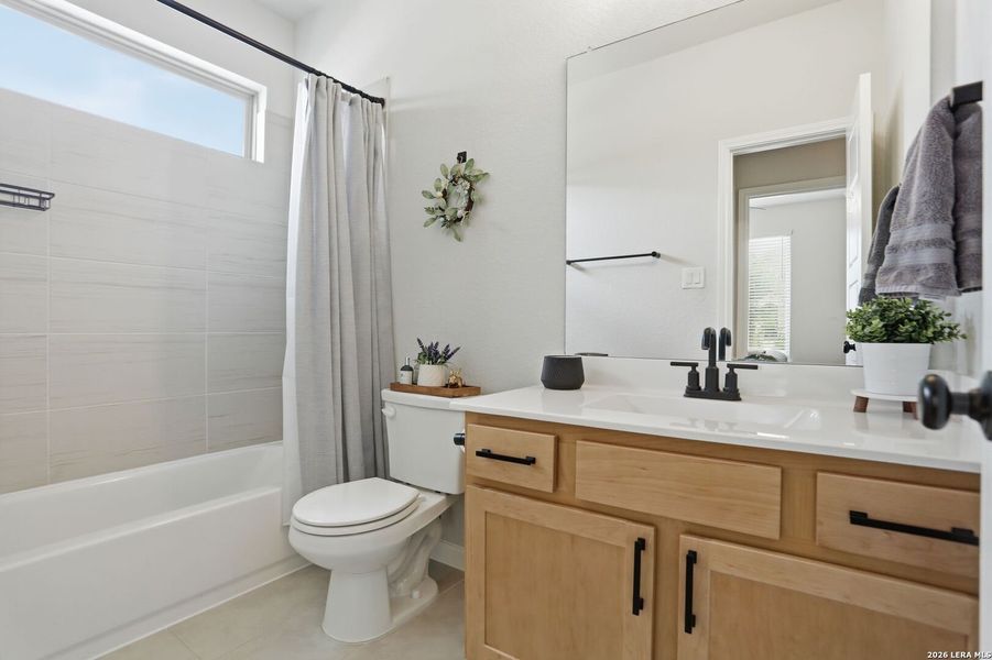 Furnished interior view inside a new home in Davis Ranch, San Antonio (Image 41).