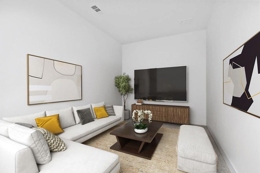 Furnished interior view inside a new home in Riceland, Mont Belvieu (Image 16).