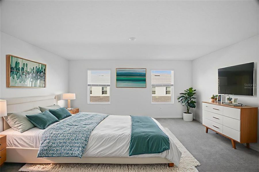 Furnished interior view inside a new home in , San Antonio (Image 9).