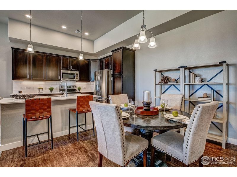 Furnished interior view inside a new home in , Longmont (Image 16). Furnished interior view inside a new home in , Longmont (Image 16).