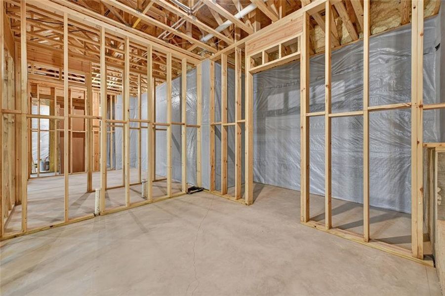 In-progress construction of a new home in , Ellijay, GA (Image 53).