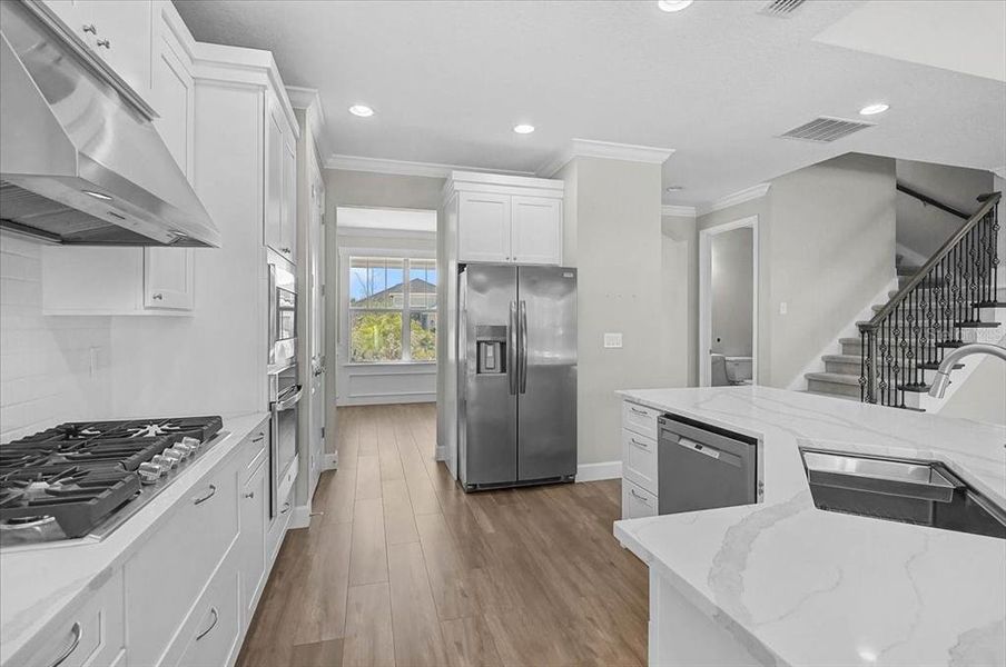 Furnished interior view inside a new home in , Sarasota (Image 10).