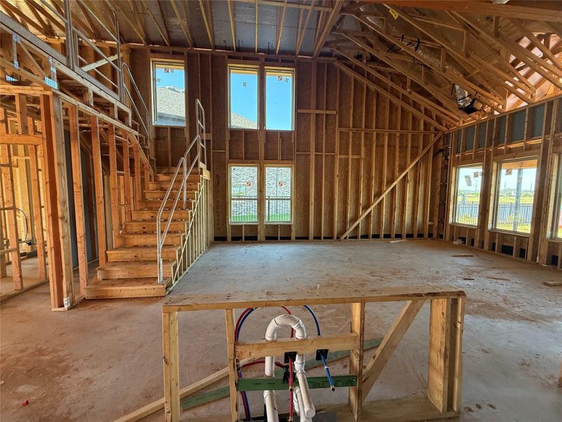 In-progress construction of a new home in Sunterra 50s, Katy, TX (Image 21). In-progress construction of a new home in Sunterra 50s, Katy, TX (Image 21).