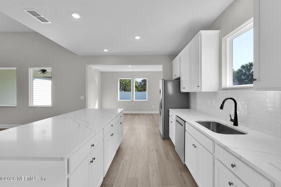 Furnished interior view inside a new home in Westport Landing, Jacksonville (Image 11).
