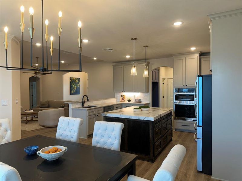 Furnished interior view inside a new home in , Waco (Image 15).