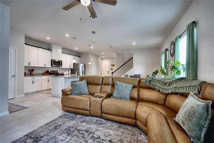 Furnished interior view inside a new home in , Apopka (Image 4). Furnished interior view inside a new home in , Apopka (Image 4).