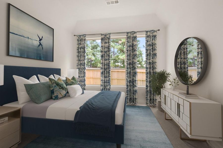 Primary Bedroom - Virtually Staged