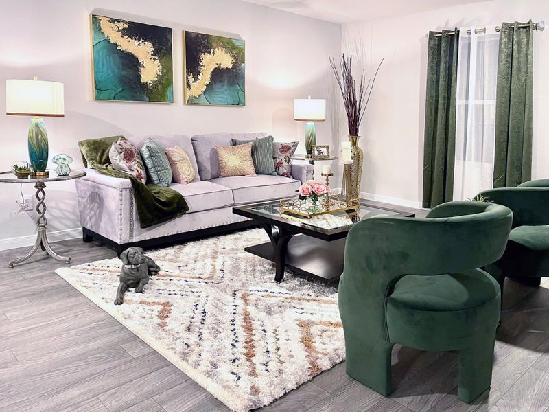 Representative furnished interior of a home built from the Taft by National HomeCorp in Canal Walk, Roanoke Rapids (Image 12).