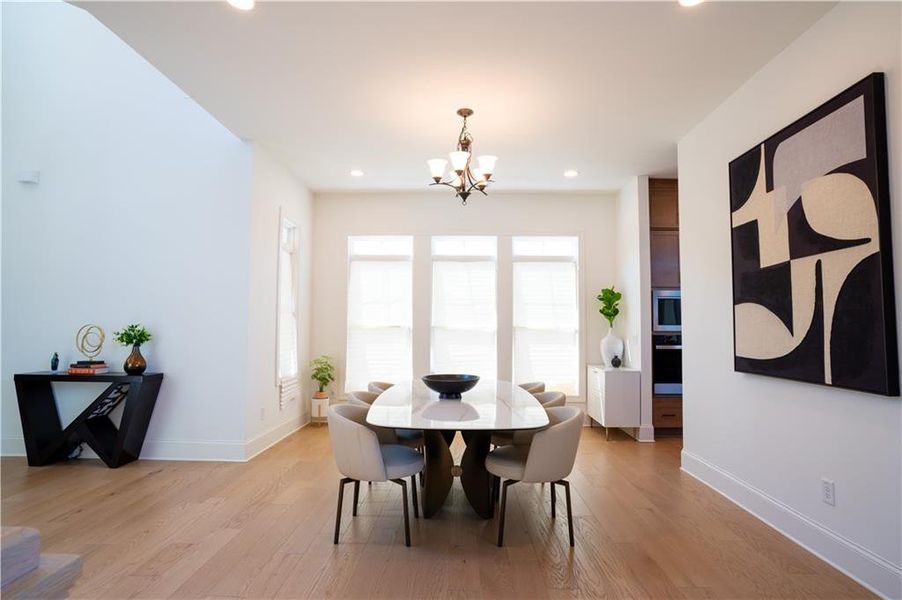 Furnished interior view inside a new home in , Woodstock (Image 12).