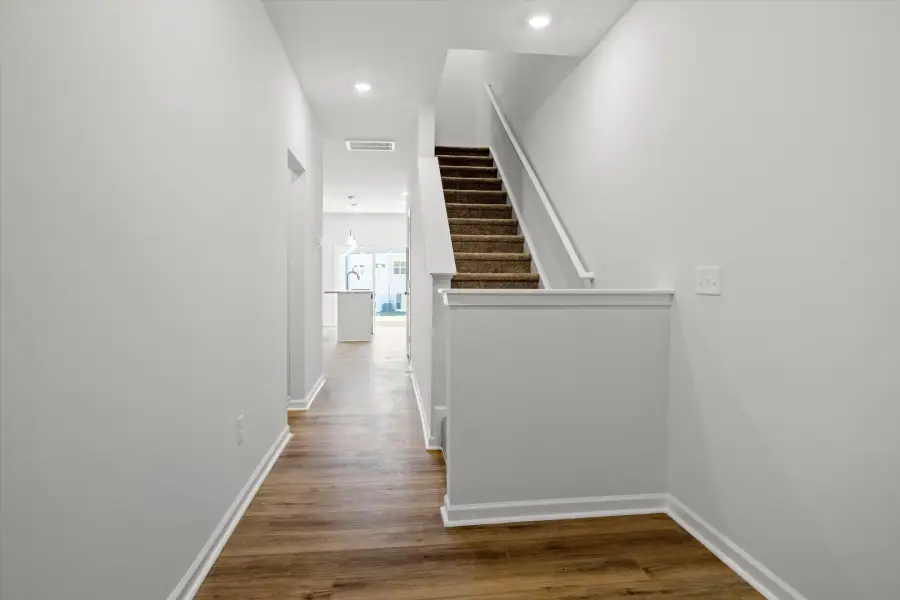 Spacious, unfurnished interior of a new home in West Main Townhomes, Sanford (Image 14). Spacious, unfurnished interior of a new home in West Main Townhomes, Sanford (Image 14).