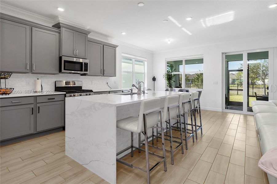 Furnished interior view inside a new home in , Loxahatchee (Image 7).