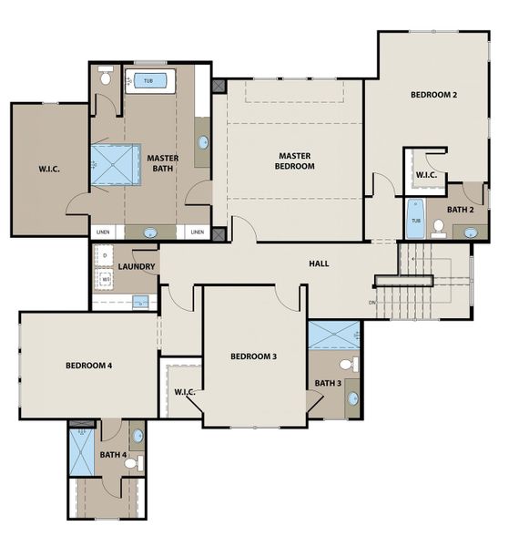 2D floor plan layout for the Roswell by Peachtree Building Group in Town Farms, Sandy Springs, GA (Image 3). 2D floor plan layout for the Roswell by Peachtree Building Group in Town Farms, Sandy Springs, GA (Image 3).