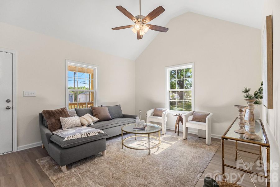 Furnished interior view inside a new home in , York (Image 5).