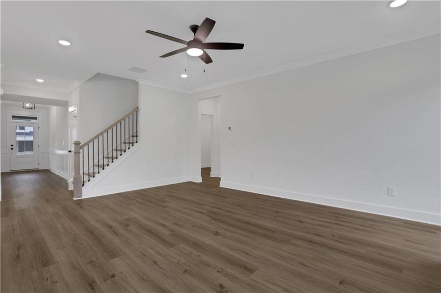 Spacious, unfurnished interior of a new home in , Loganville (Image 27).