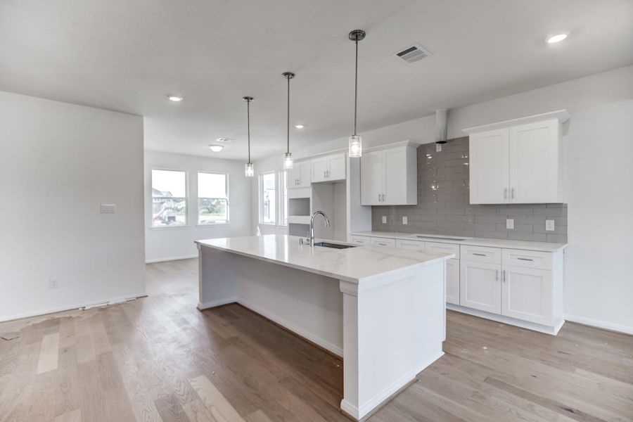 Furnished interior view inside a new home in Townsen Landing, Humble (Image 5).