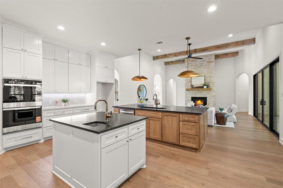 Furnished interior view inside a new home in , Weatherford (Image 8).