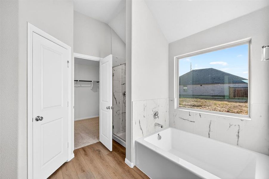 Furnished interior view inside a new home in Kings Way, Denton (Image 6).