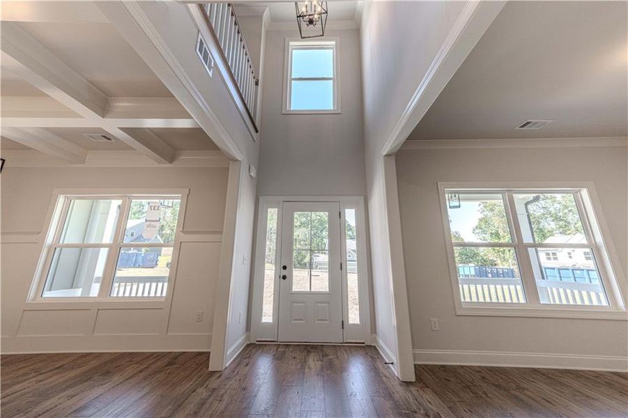 Spacious, unfurnished interior of a new home in Woodland Hills, Loganville (Image 35). Spacious, unfurnished interior of a new home in Woodland Hills, Loganville (Image 35).