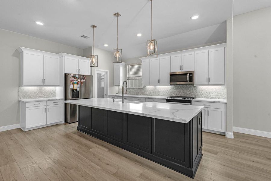 Furnished interior view inside a new home in , Humble (Image 4).