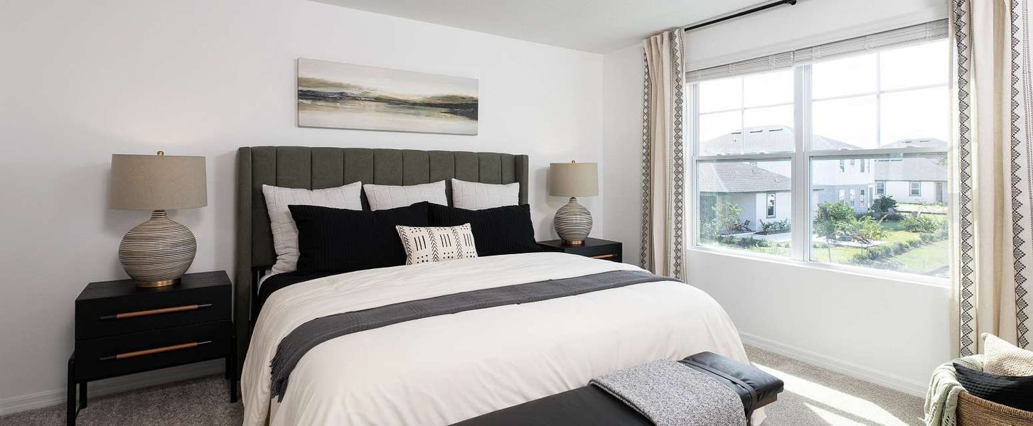 Representative furnished interior of a home built from the Walden II by Ashton Woods in Northlake Townhomes, Winter Garden (Image 5).