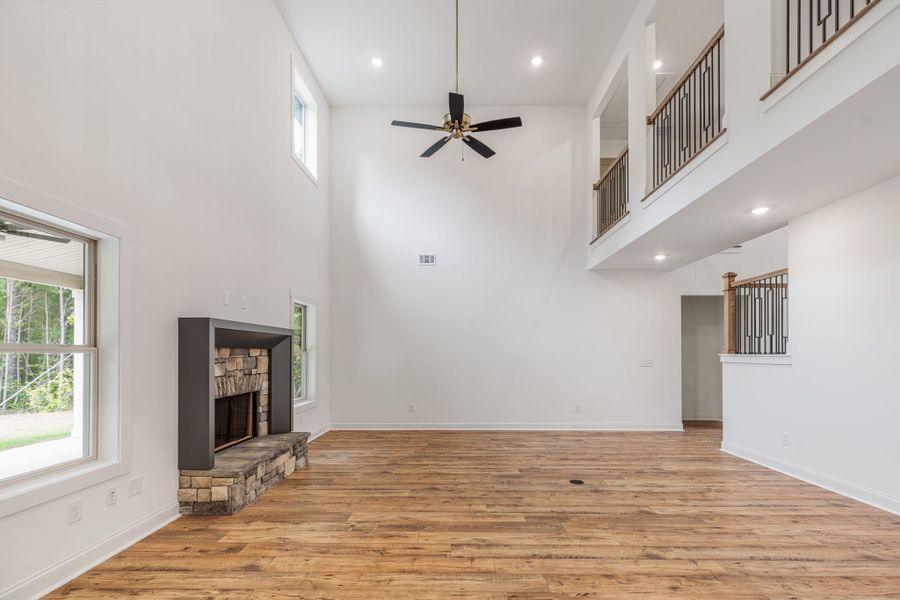 Spacious, unfurnished interior of a new home in Flint Farms, Concord (Image 64).