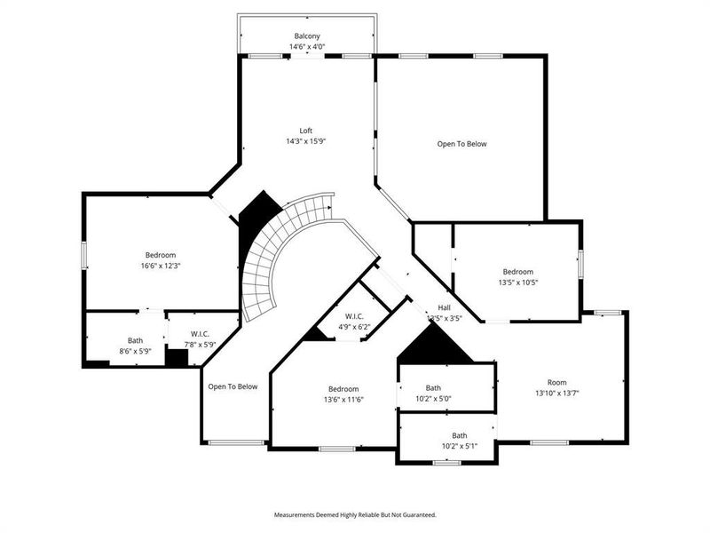 2D floor plan layout of this home in , Grand Prairie, TX (Image 3).