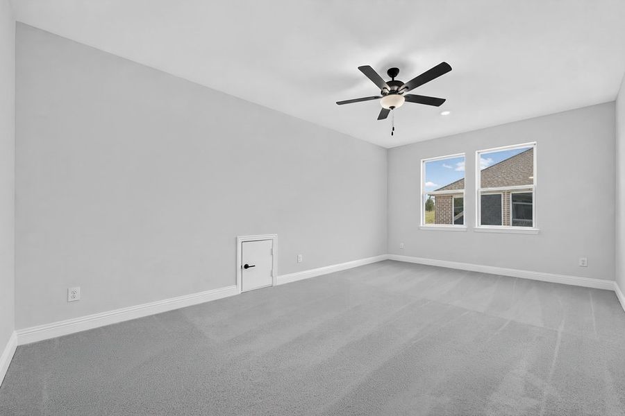 Spacious, unfurnished interior of a new home in South Oak, Lakewood Village (Image 22). Spacious, unfurnished interior of a new home in South Oak, Lakewood Village (Image 22).