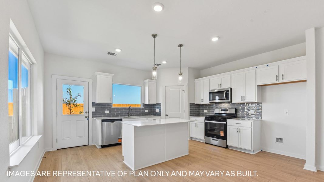 Furnished interior view inside a new home in Frontier, Mustang Ridge (Image 3).